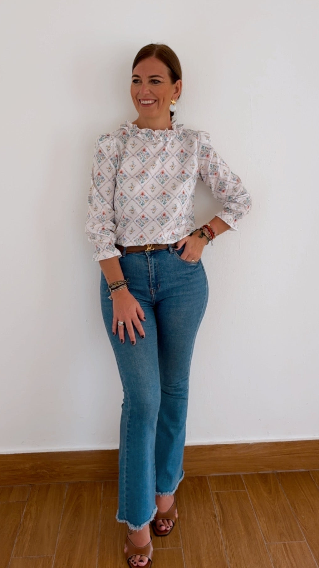 Blusa CAYETANA primavera