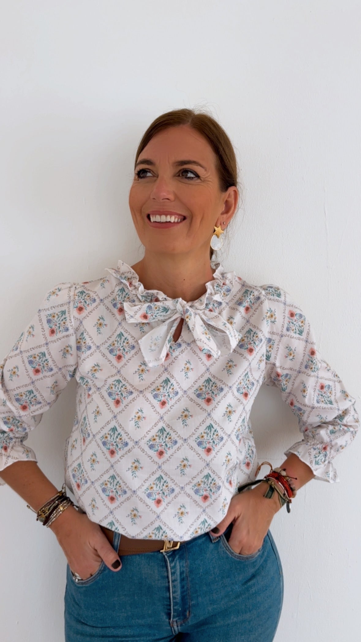 Blusa CAYETANA primavera